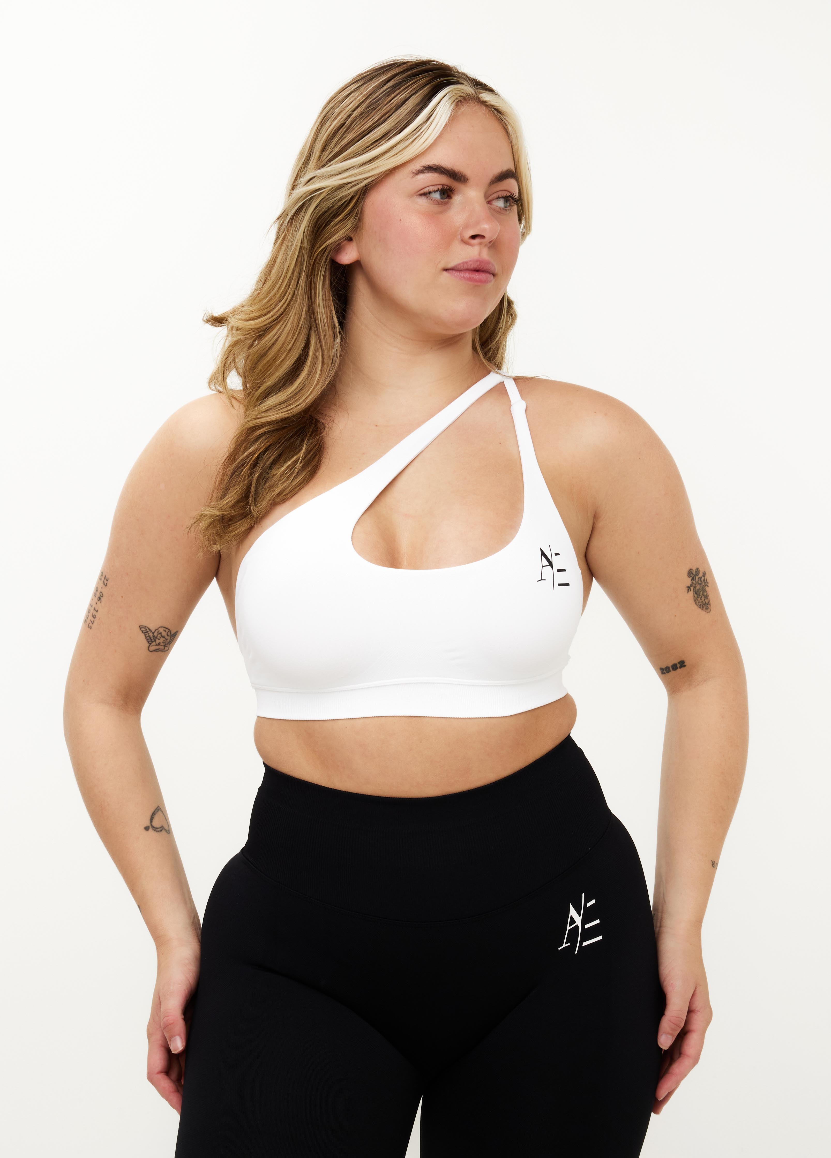 Sports Bra Pearl White