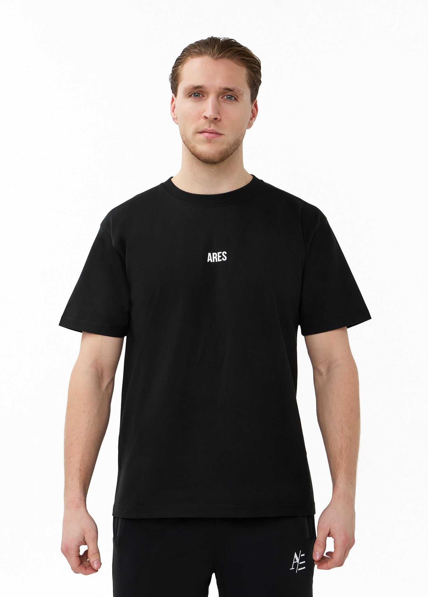 Oversized T Shirt Black Blue 4 Year Anniversary