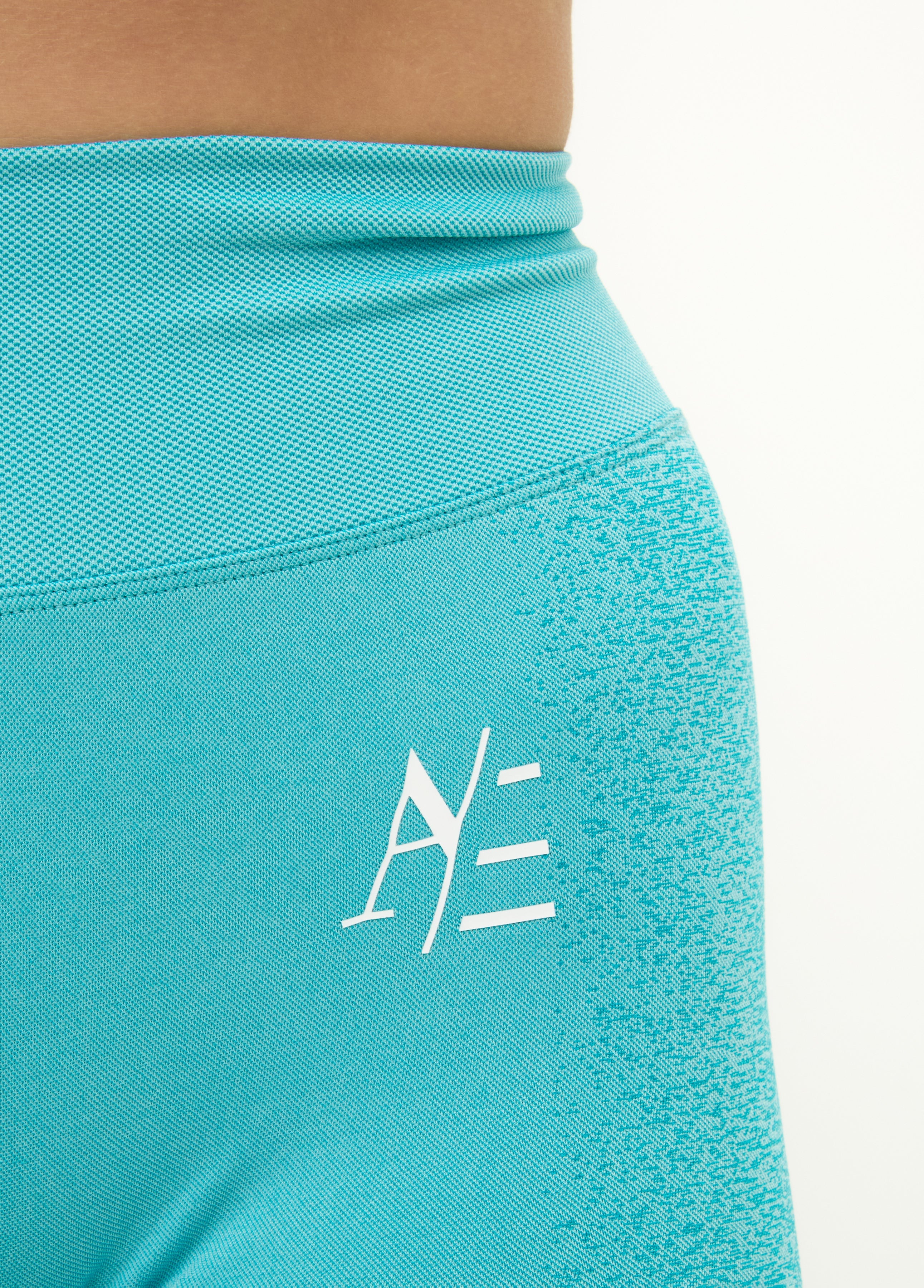 Highwaist sportleggings Cyan Blue