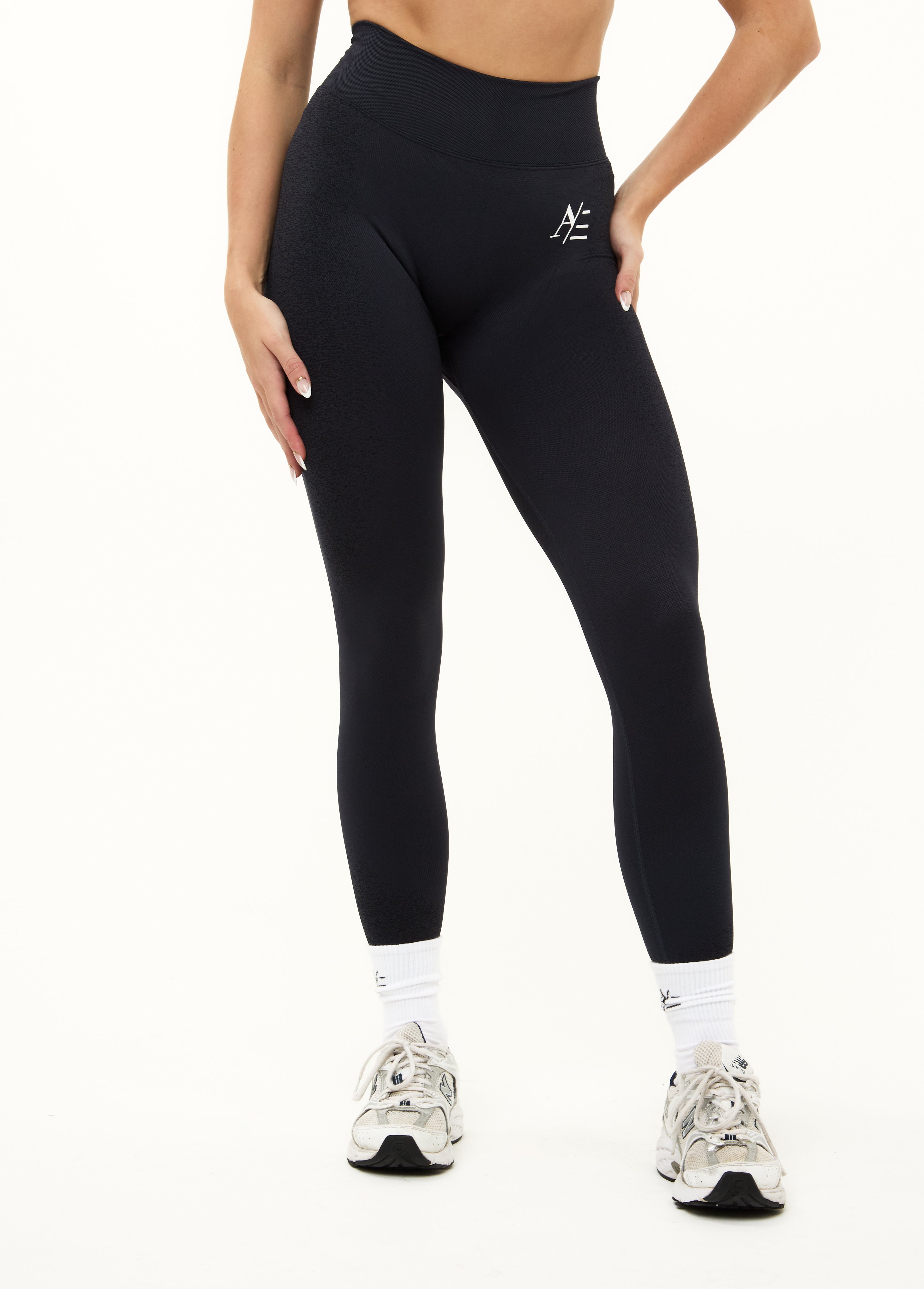 Highwaist sportleggings Ink Black