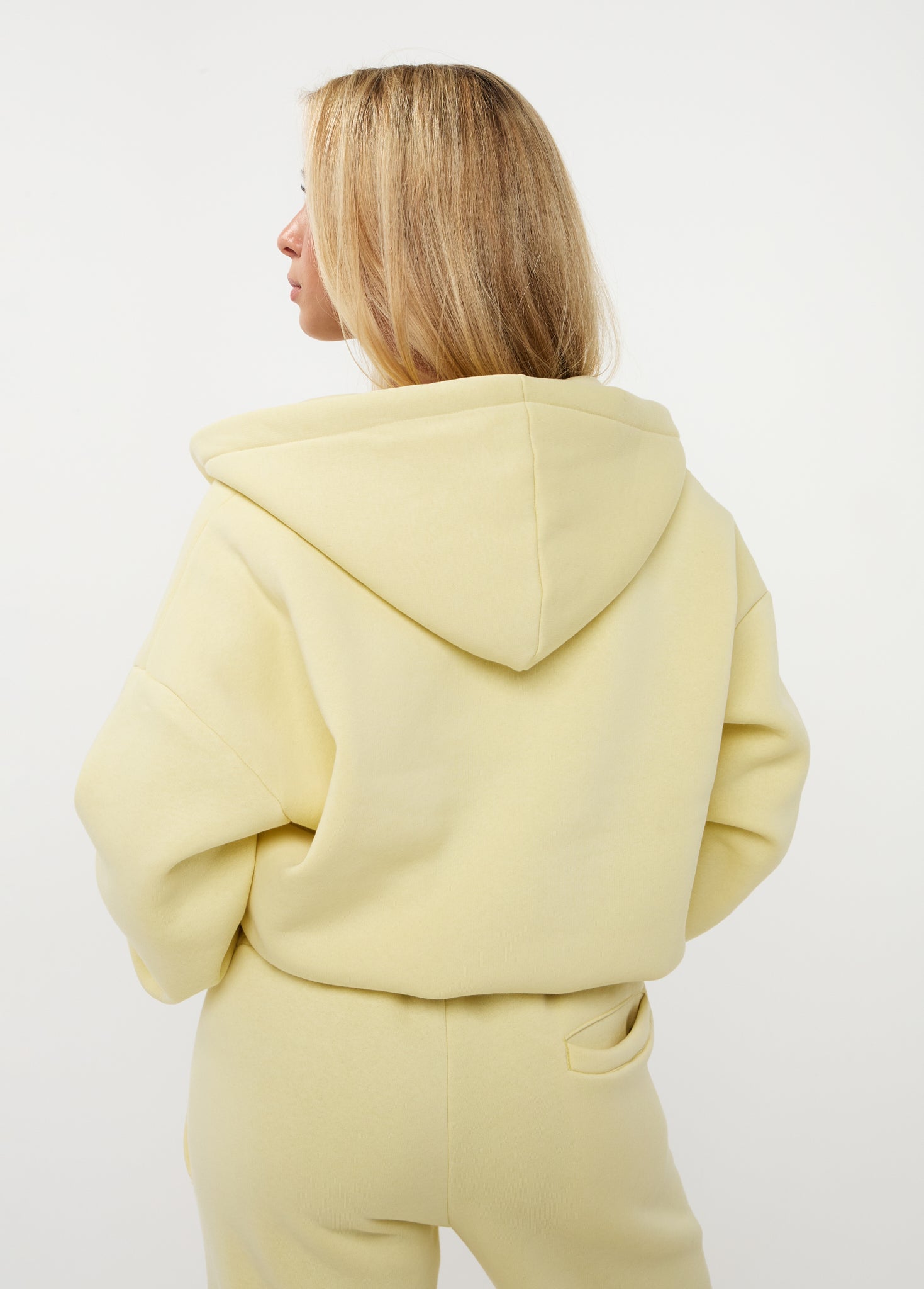 Ares Community Zip-up Hoodie Butter Yellow (DROPS 24 AUG 20:00)