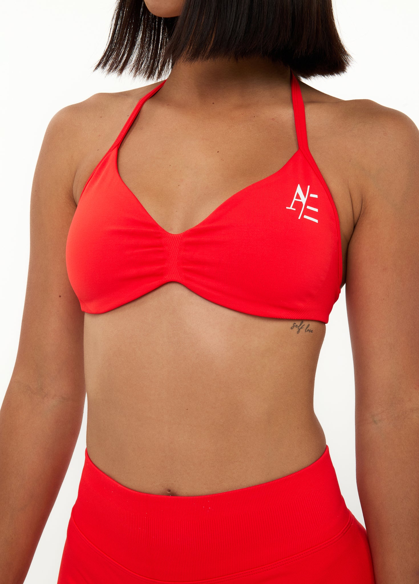Sports Bra Fire Red