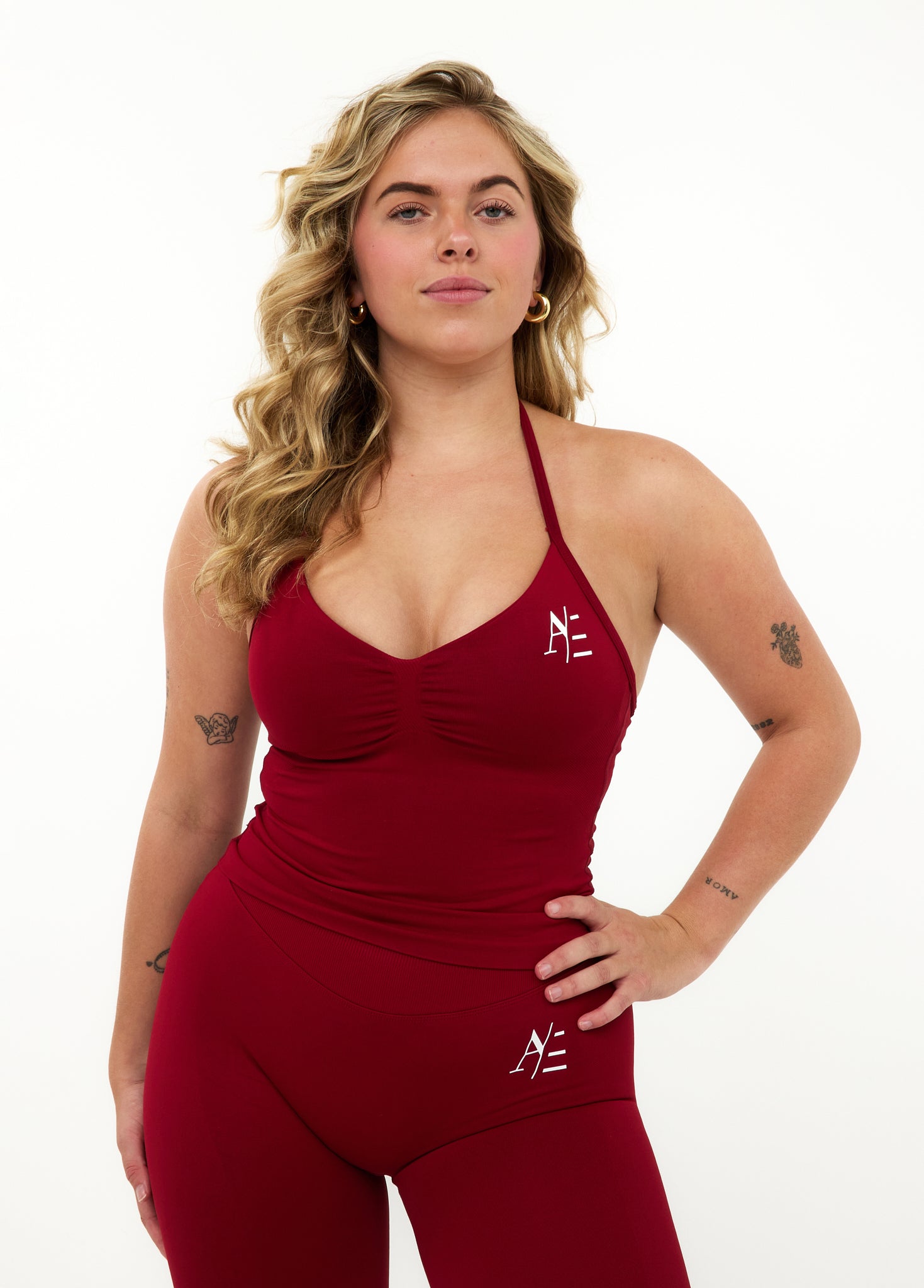 Long top Ruby Red