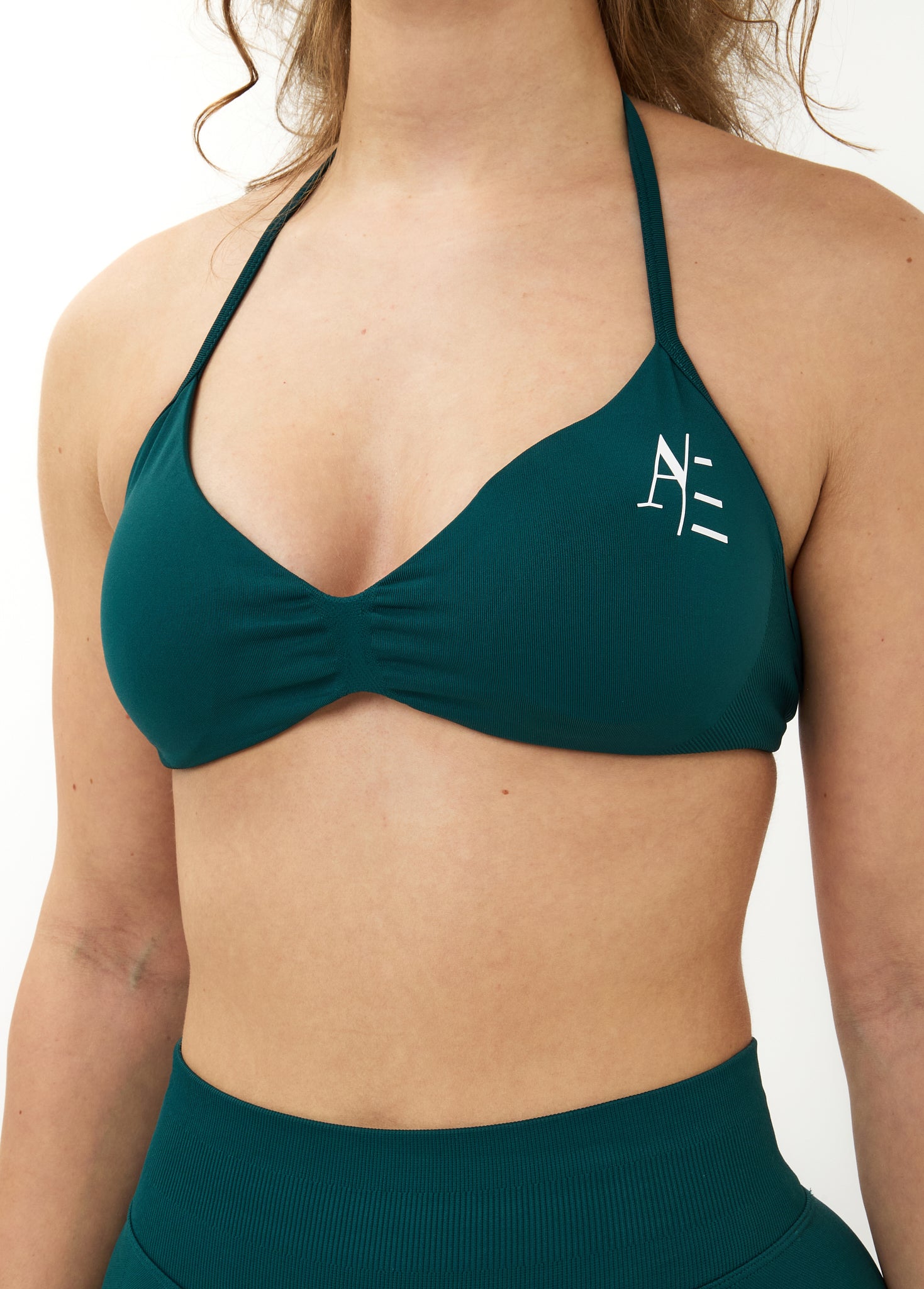 Sports Bra Petrol Green