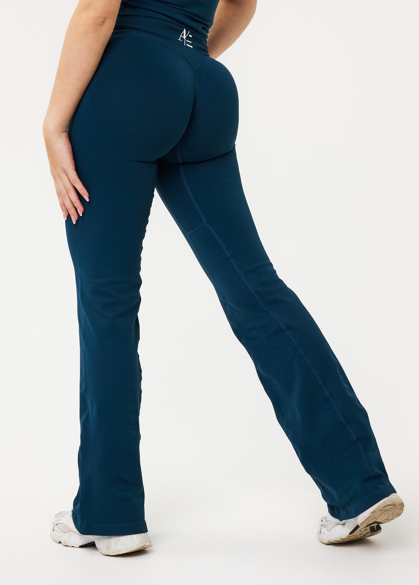 Flare Legging Peacock Blue
