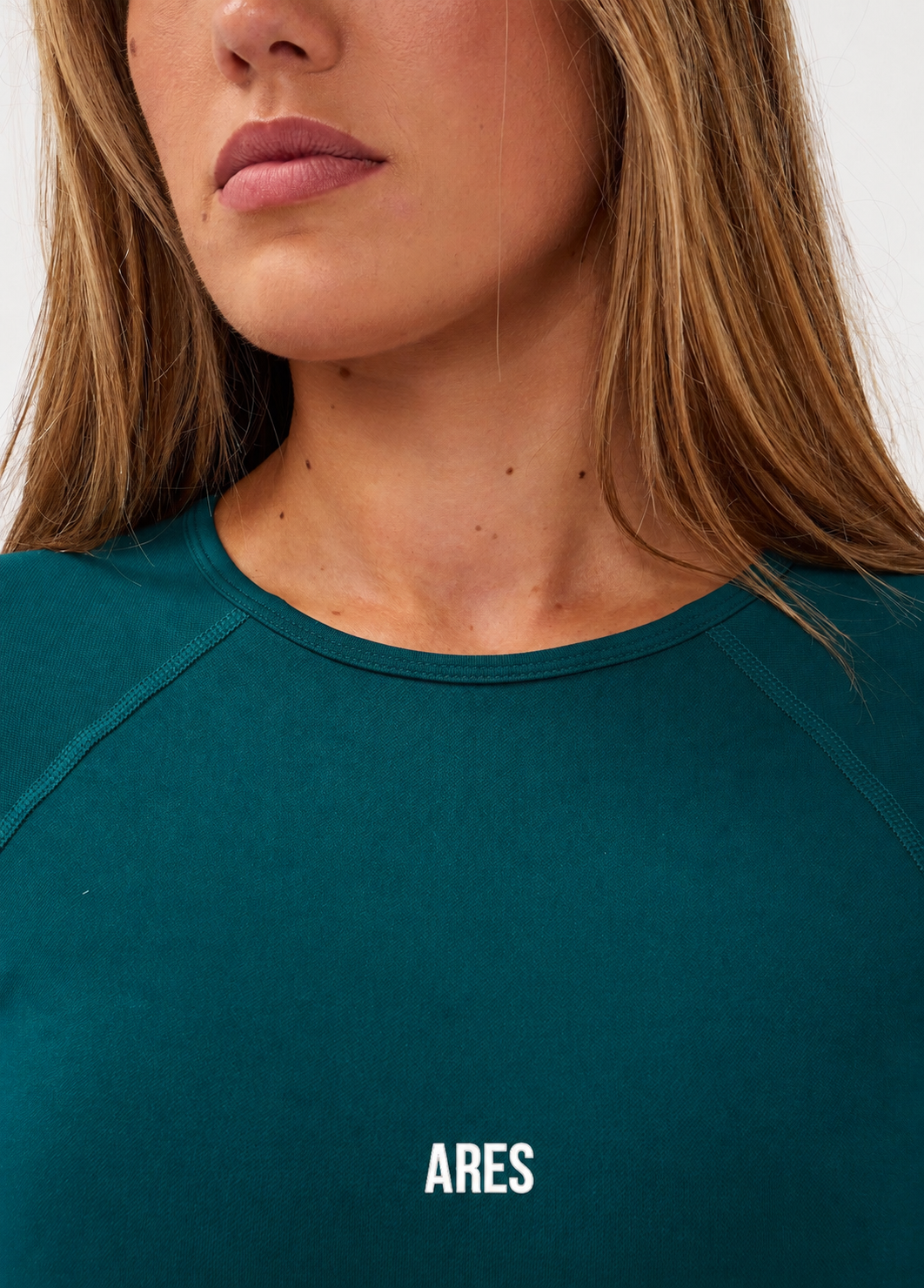 Long Sleeve One Piece Petrol Green