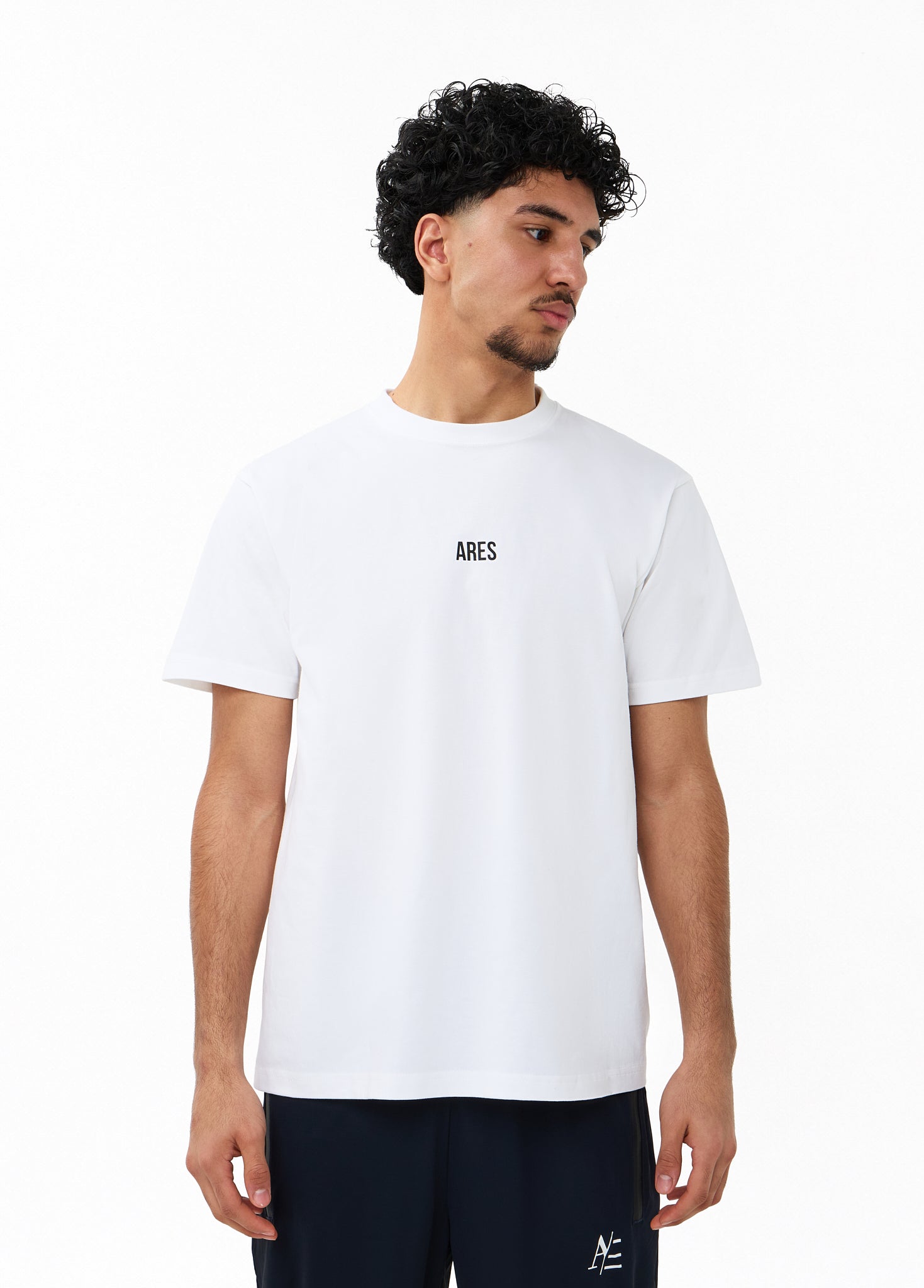 Oversized T Shirt White Red 4 Year Anniversary